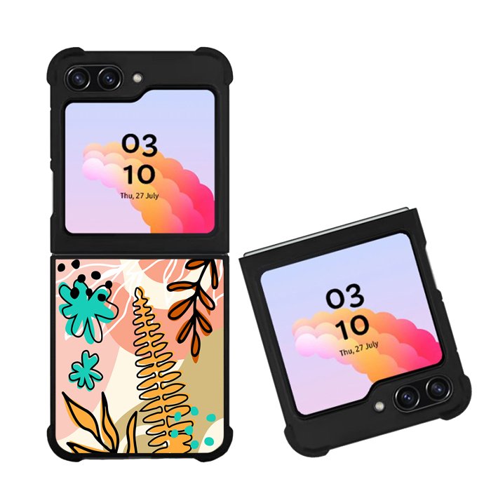 Pattern Floral FZ1356 Samsung Galaxy Z Flip 5 2023 5G Case