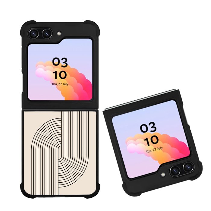 minimalist abstract FZ1358 Samsung Galaxy Z Flip 5 2023 5G Case