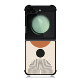 minimalist abstract FZ1362 Samsung Galaxy Z Flip 6 2024 5G Case