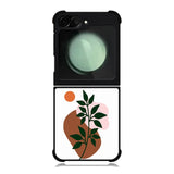 Floral Minimalist FZ1387 Samsung Galaxy Z Flip 6 2024 5G Case