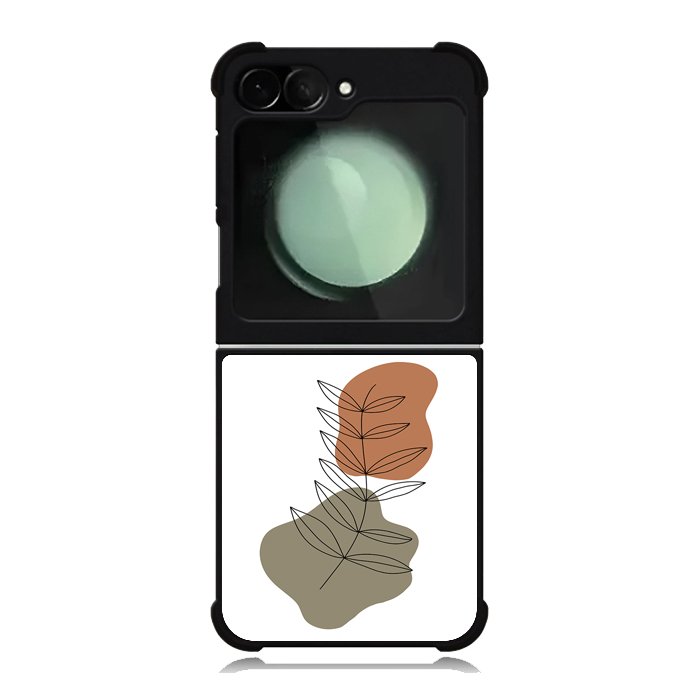 Floral Line Art FZ1393 Samsung Galaxy Z Flip 6 2024 5G Case