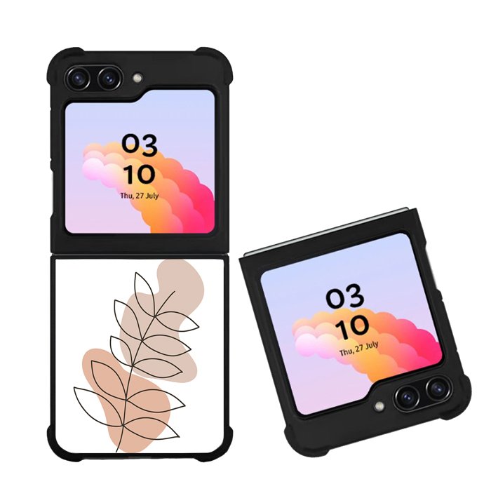 Floral Line Art FZ1399 Samsung Galaxy Z Flip 5 2023 5G Case