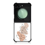 Floral Line Art FZ1399 Samsung Galaxy Z Flip 6 2024 5G Case