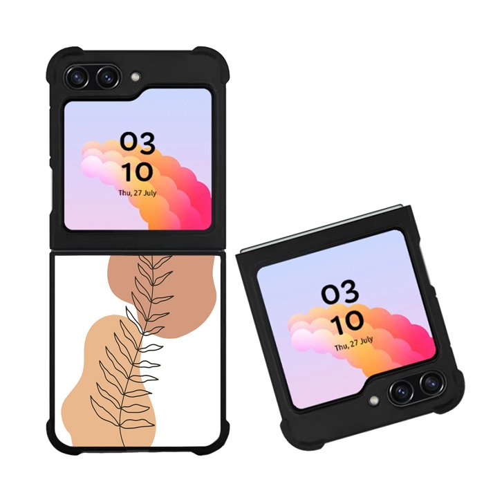 Floral Line Art FZ1400 Samsung Galaxy Z Flip 5 2023 5G Case