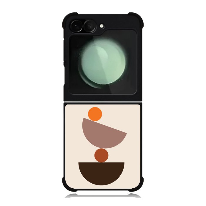 Minimalist Circles FZ1439 Samsung Galaxy Z Flip 6 2024 5G Case