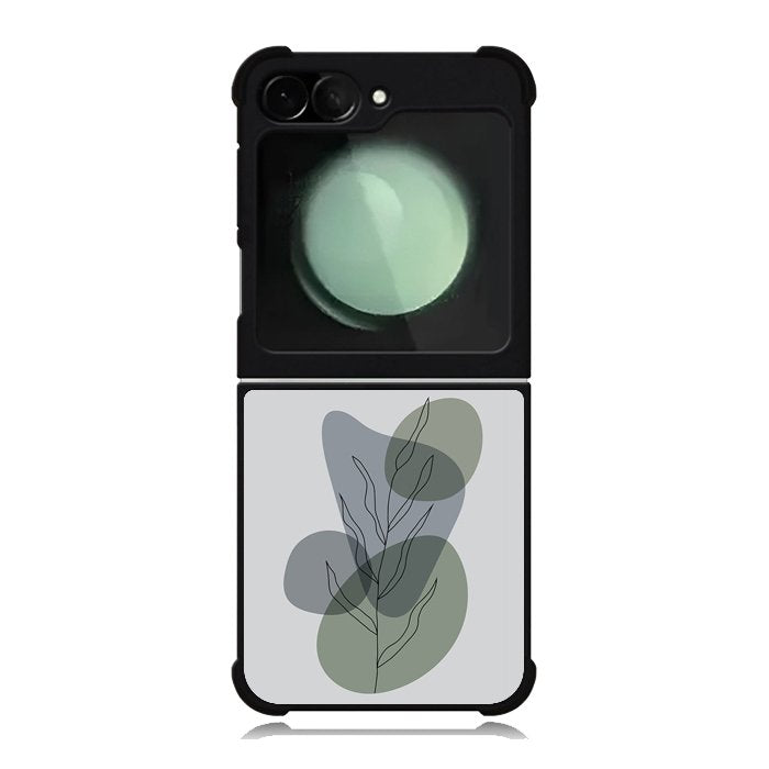 Floral Line Art FZ1468 Samsung Galaxy Z Flip 6 2024 5G Case