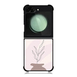 Floral Line Art FZ1471 Samsung Galaxy Z Flip 6 2024 5G Case