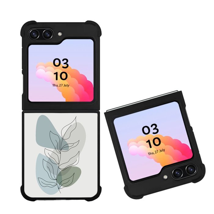 Floral Line Art FZ1472 Samsung Galaxy Z Flip 5 2023 5G Case