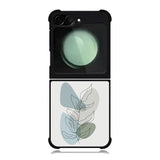 Floral Line Art FZ1472 Samsung Galaxy Z Flip 6 2024 5G Case