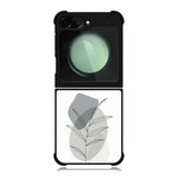 Floral Line Art FZ1473 Samsung Galaxy Z Flip 6 2024 5G Case
