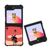 Beach Palm Minimalist FZ1505 Samsung Galaxy Z Flip 5 2023 5G Case