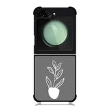 Floral Minimalist FZ1521 Samsung Galaxy Z Flip 6 2024 5G Case
