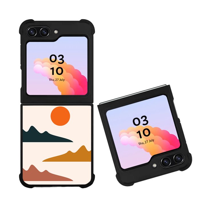 Sunset On Desert FZ1523 Samsung Galaxy Z Flip 5 2023 5G Case