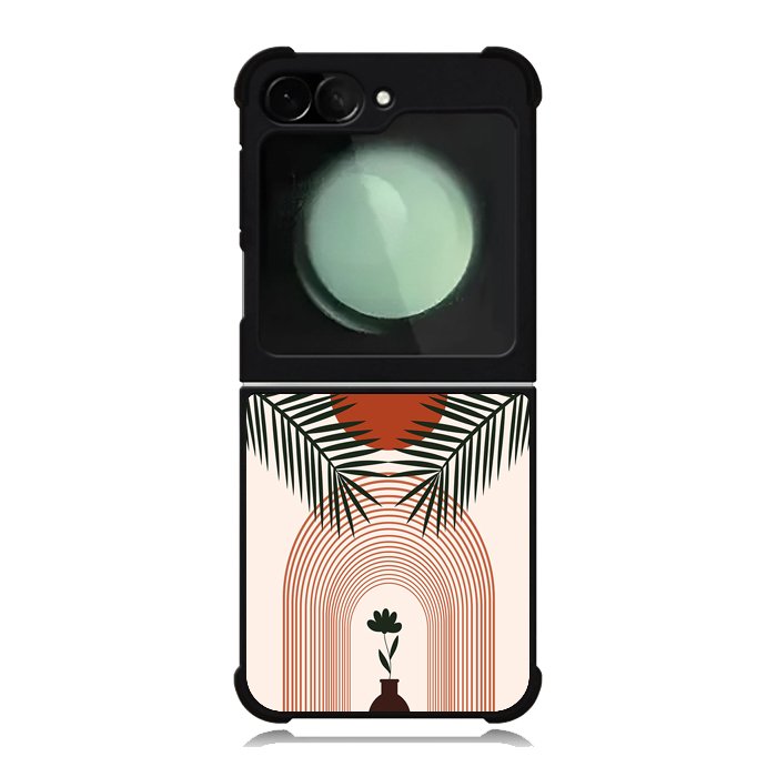 Floral Minimalist FZ1526 Samsung Galaxy Z Flip 6 2024 5G Case