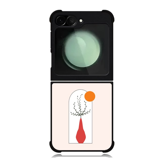 Floral Minimalist FZ1534 Samsung Galaxy Z Flip 6 2024 5G Case