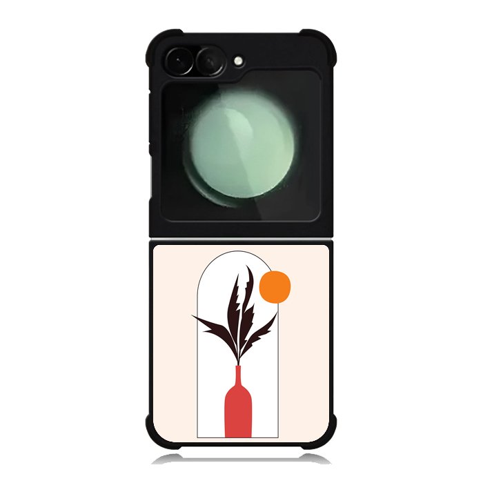 Floral Minimalist FZ1542 Samsung Galaxy Z Flip 6 2024 5G Case