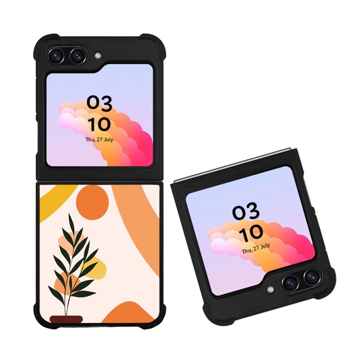 Floral Minimalist FZ1555 Samsung Galaxy Z Flip 5 2023 5G Case