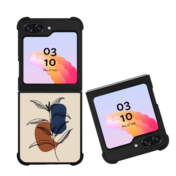 Floral Minimalist FZ1591 Samsung Galaxy Z Flip 5 2023 5G Case