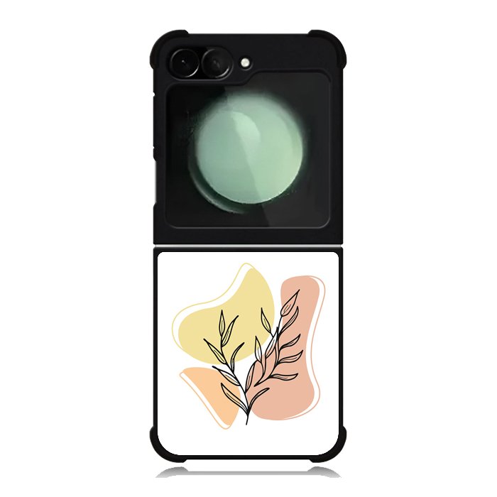 Floral Minimalist FZ1601 Samsung Galaxy Z Flip 6 2024 5G Case