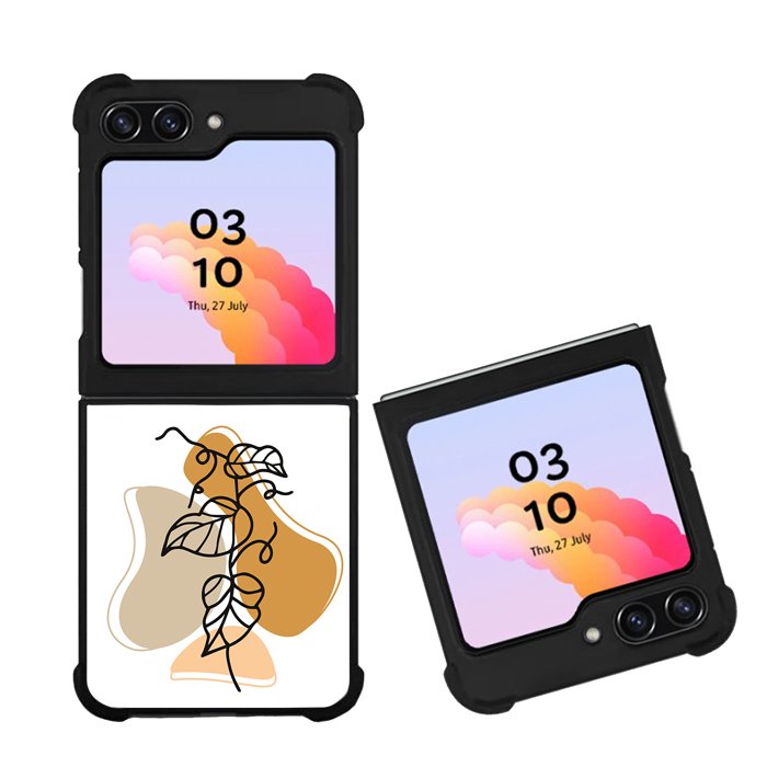 Floral Minimalist FZ1602 Samsung Galaxy Z Flip 5 2023 5G Case