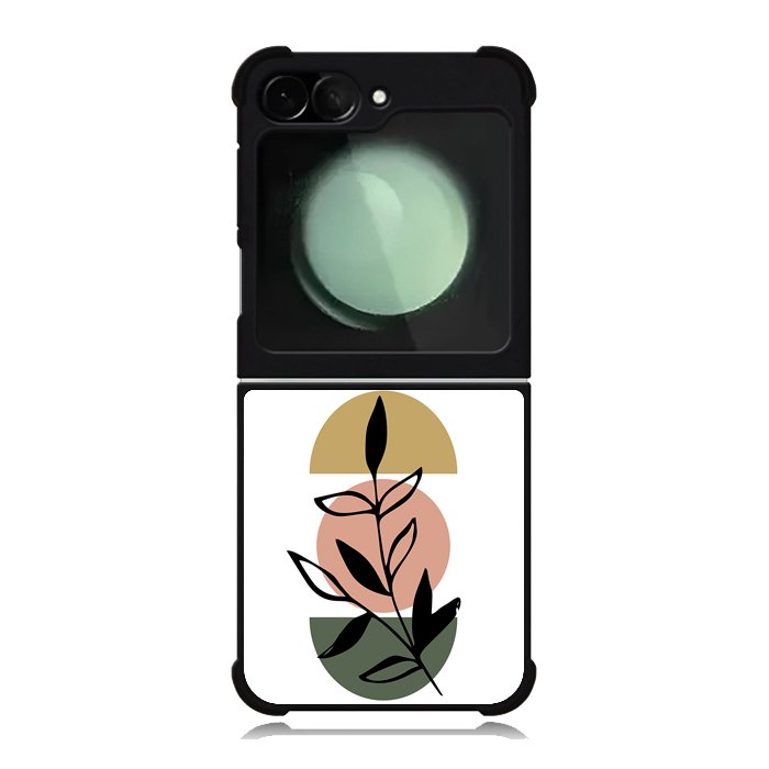 Floral Minimalist FZ1612 Samsung Galaxy Z Flip 6 2024 5G Case