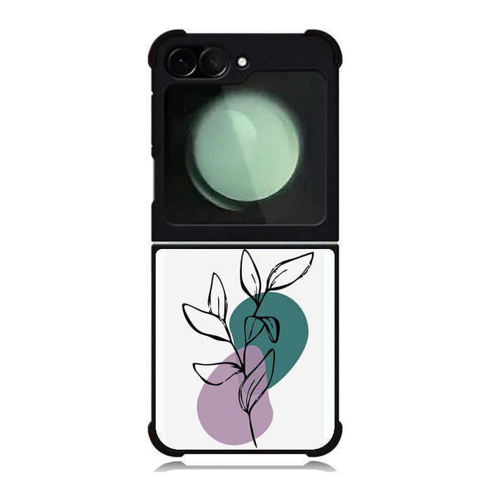 Floral Minimalist FZ1627 Samsung Galaxy Z Flip 6 2024 5G Case