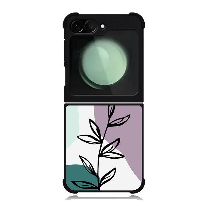 Floral Minimalist FZ1628 Samsung Galaxy Z Flip 6 2024 5G Case