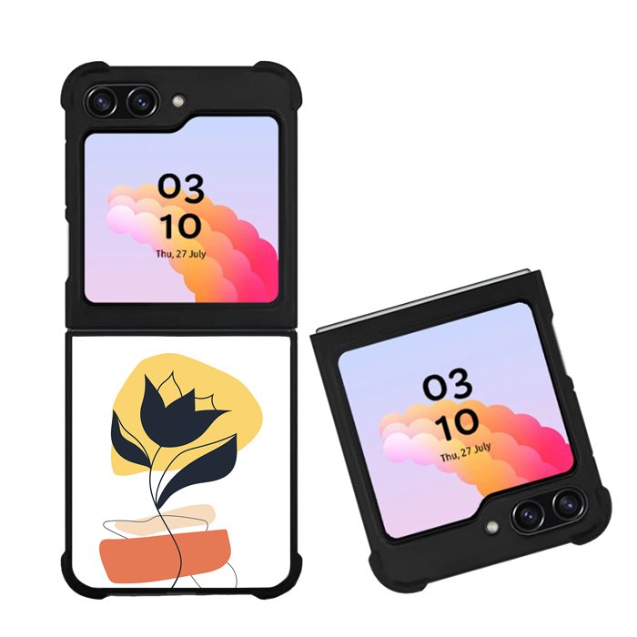 Floral Minimalist FZ1657 Samsung Galaxy Z Flip 5 2023 5G Case