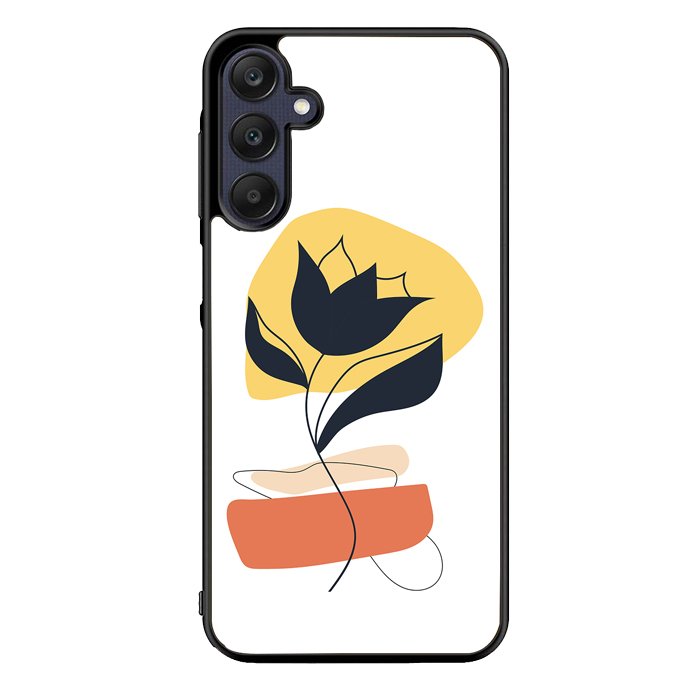Floral Minimalist FZ1657 Samsung Galaxy A15 5G Case
