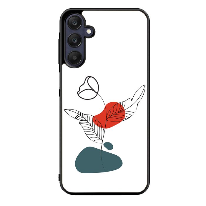 Floral Minimalist FZ1660 Samsung Galaxy A25 5G Case