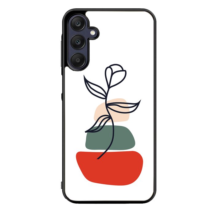 Floral Minimalist FZ1661 Samsung Galaxy A25 5G Case