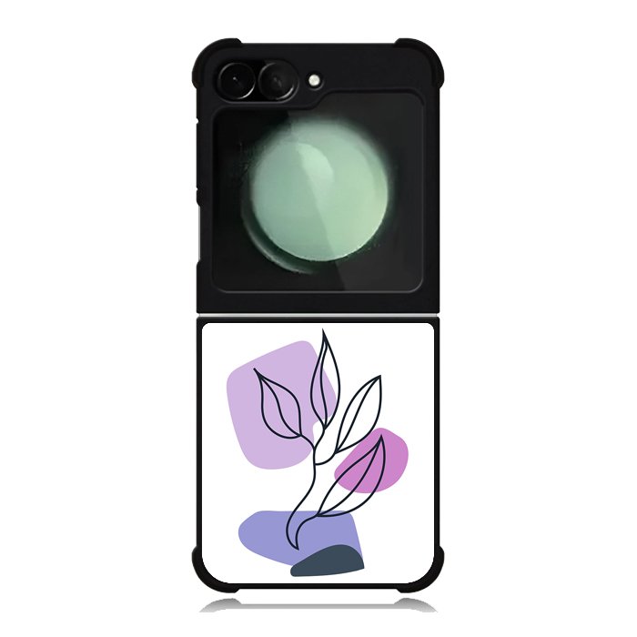 Floral Minimalist FZ1667 Samsung Galaxy Z Flip 6 2024 5G Case