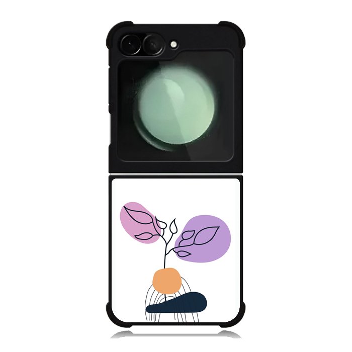Floral Minimalist FZ1668 Samsung Galaxy Z Flip 6 2024 5G Case
