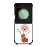 Floral Minimalist FZ1670 Samsung Galaxy Z Flip 6 2024 5G Case