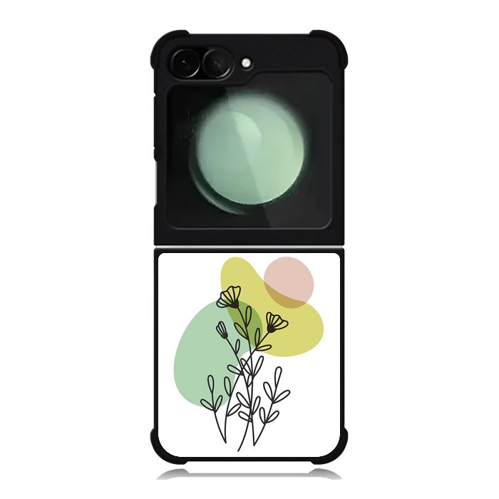 Floral Minimalist FZ1681 Samsung Galaxy Z Flip 6 2024 5G Case