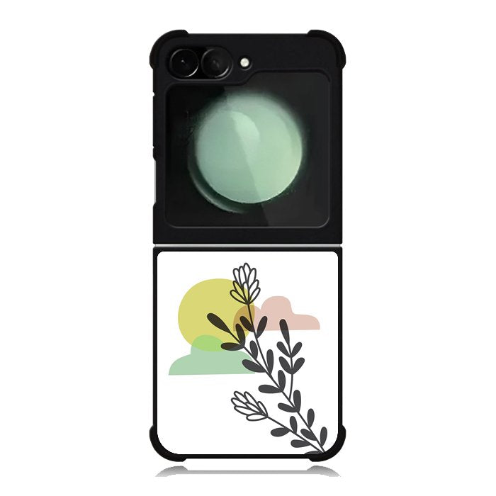 Floral Minimalist FZ1683 Samsung Galaxy Z Flip 6 2024 5G Case