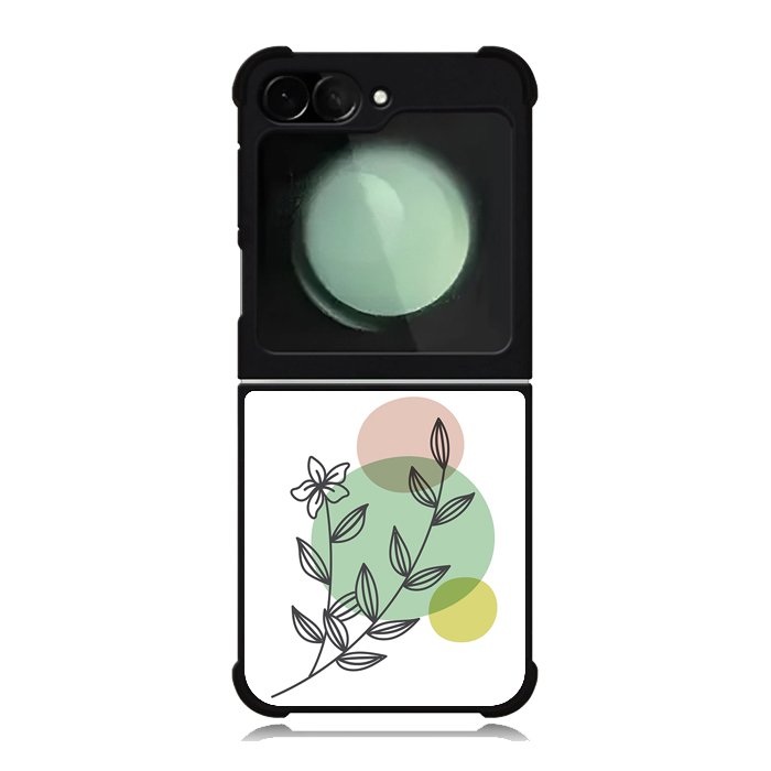 Floral Minimalist FZ1684 Samsung Galaxy Z Flip 6 2024 5G Case