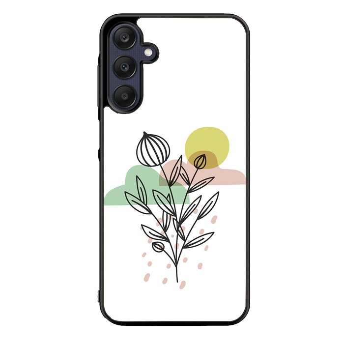 Floral Minimalist FZ1688 Samsung Galaxy A15 5G Case