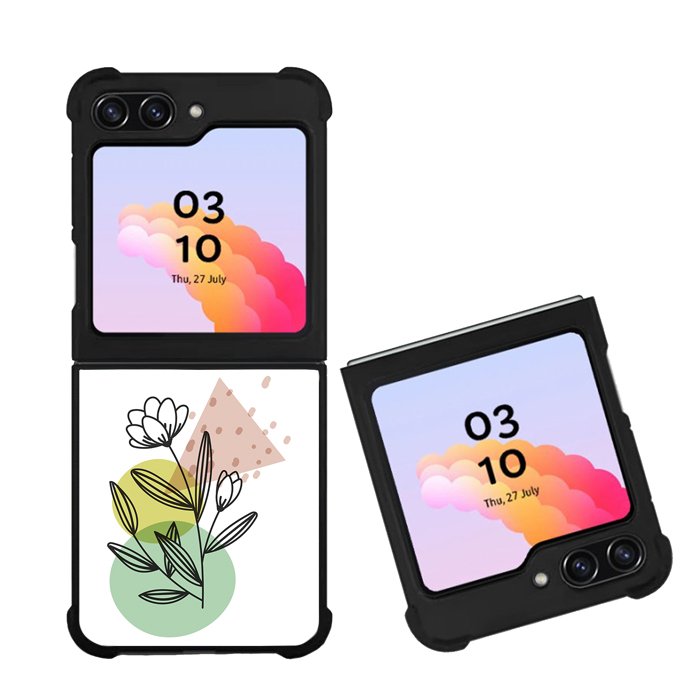 Floral Minimalist FZ1689 Samsung Galaxy Z Flip 5 2023 5G Case
