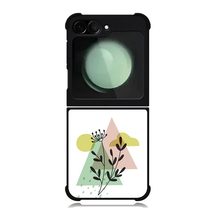 Floral Minimalist FZ1691 Samsung Galaxy Z Flip 6 2024 5G Case