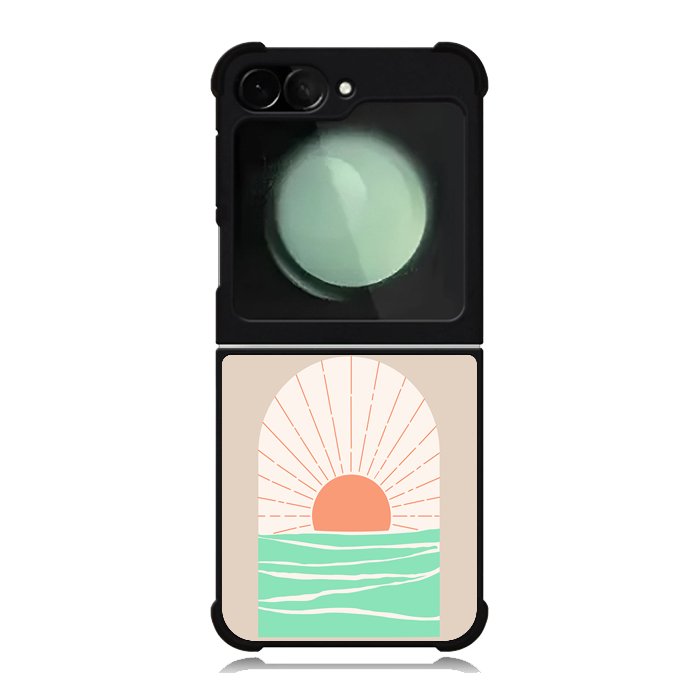 Sea Minimalist FZ1693 Samsung Galaxy Z Flip 6 2024 5G Case