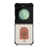 cactus minimalist FZ1697 Samsung Galaxy Z Flip 6 2024 5G Case
