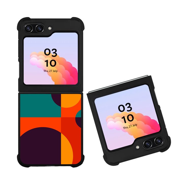 Abstract Bauhaus geometric FZ1717 Samsung Galaxy Z Flip 5 2023 5G Case