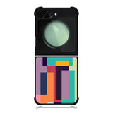 Abstract Bauhaus geometric FZ1718 Samsung Galaxy Z Flip 6 2024 5G Case