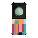 Abstract Bauhaus geometric FZ1720 Samsung Galaxy Z Flip 6 2024 5G Case