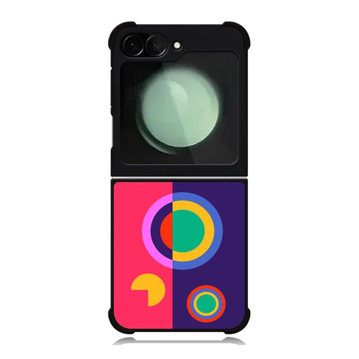 Abstract Bauhaus geometric FZ1721 Samsung Galaxy Z Flip 6 2024 5G Case