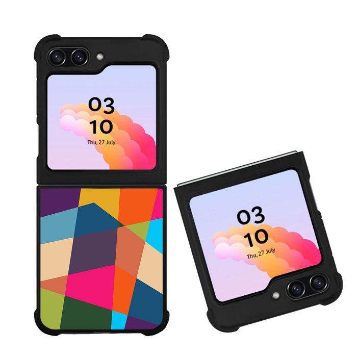 Abstract Bauhaus geometric FZ1726 Samsung Galaxy Z Flip 5 2023 5G Case
