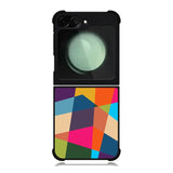 Abstract Bauhaus geometric FZ1726 Samsung Galaxy Z Flip 6 2024 5G Case
