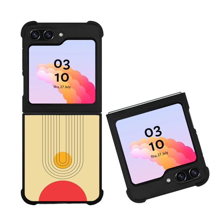 abstract minimalist FZ1727 Samsung Galaxy Z Flip 5 2023 5G Case
