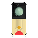 abstract minimalist FZ1727 Samsung Galaxy Z Flip 6 2024 5G Case